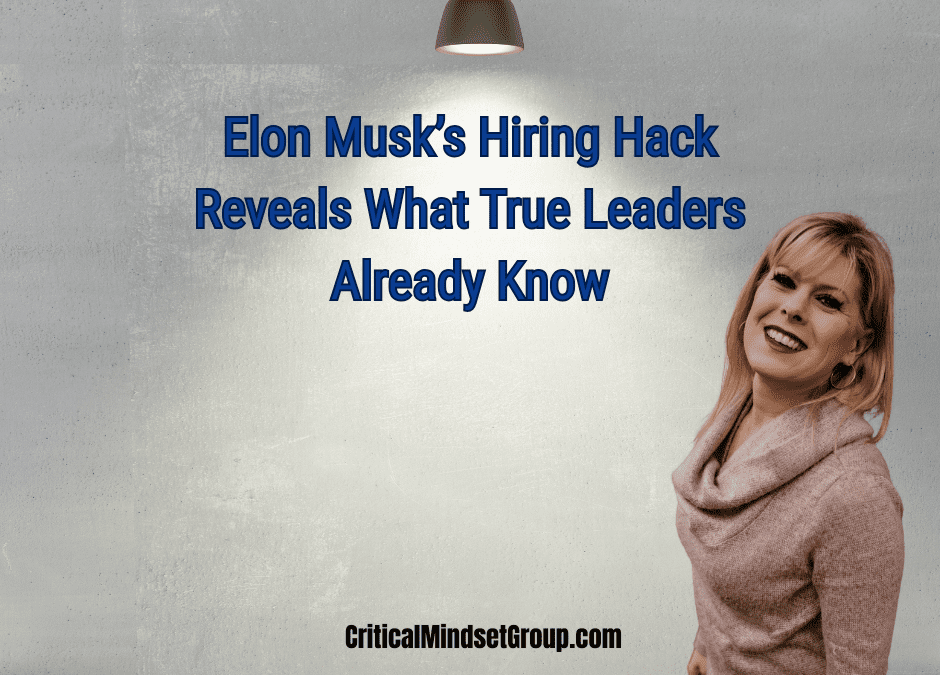 When AI Gets Too Loud: What Elon Musk’s Hiring Experiment Reveals About Authentic Leadership