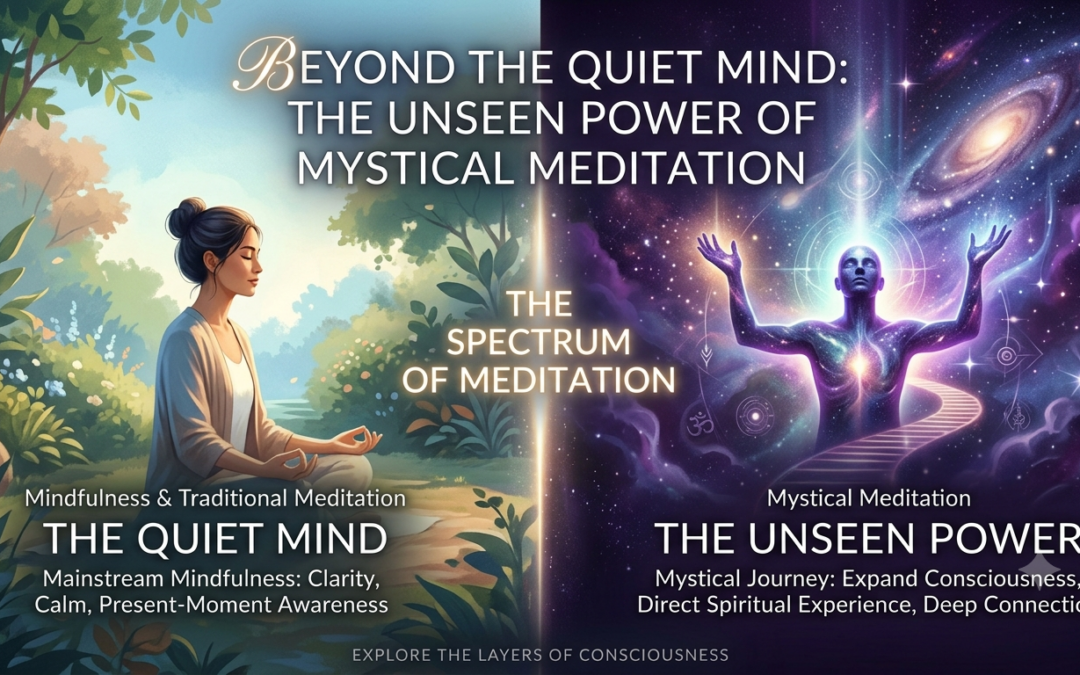 Beyond the Quiet Mind: The Unseen Power of Mystical Meditation